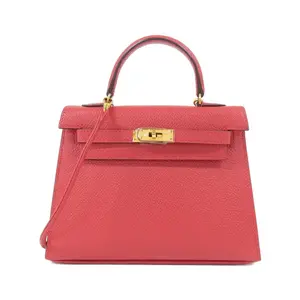 Pre-owned HERMÈS Calfskin Shoulder Bags Hermes Mini Mini Kelly Cuir Chevre bag