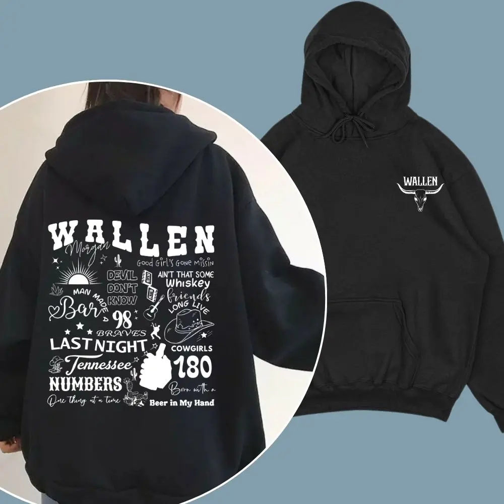 Wallen Country Music Hoodie Sweatshirt T-Shirt, Country Music Vintage Shirt, Cowboy Western Style Shirt, Music Fan Gift Idea