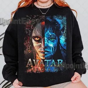 Avatar Fire And Ash Shirt, Avatar Movie Graphic Tee, Avatar Shirt, Gift For Fan