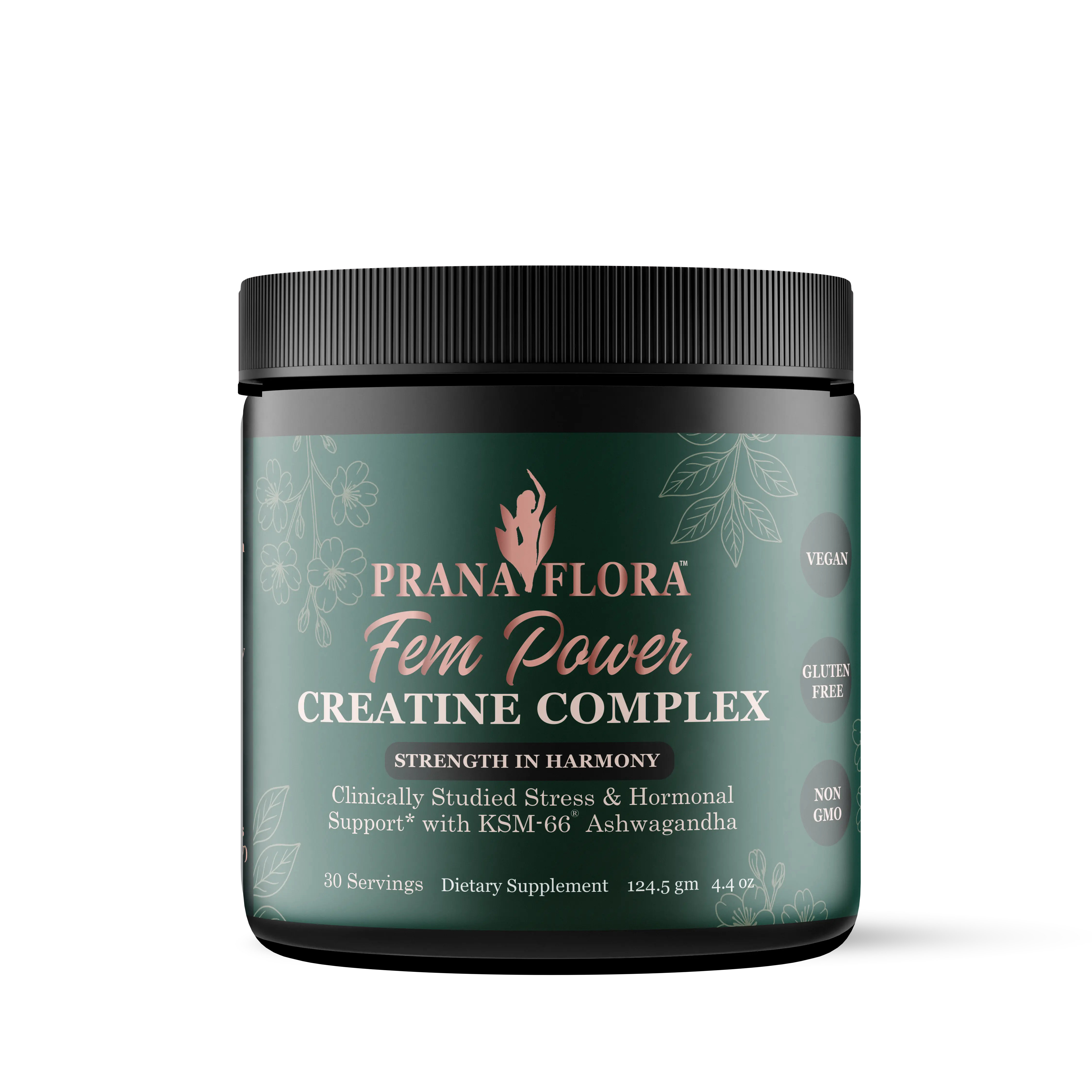 FemPower Creatine Complex™ | Women-Optimized Strength & Hormonal Support | Premium KSM-66® Formula