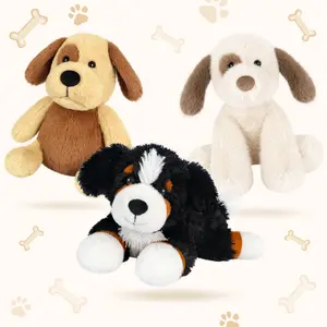 【New】Fall Cozy Essential, 8" 1.46lb Bernese Mountain Dog Plush Heat Patches, Heatable & Coolable Lavender Heating Pad For Period & Toddlers