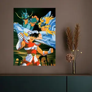 Viral SSSaint Seiyaer Poster HD Heavy-Duty Self-Stick Waterproof Wall Decor Modern Home Decor Tool-Free Install Durable & Reusable Conceals Wall Flaws Elevates Home Style Perfect for Living Room Bathroom & Kitchen Easy Apply & Remove