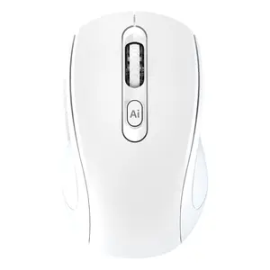 Intelligent Voice AI Mouse Bluetooth Wireless Three-Mode Rechargeable Suitable for Lenovo and HP Laptops for Business and Office AI