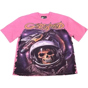 Godspeed Space Traveler T-Shirt Pink
