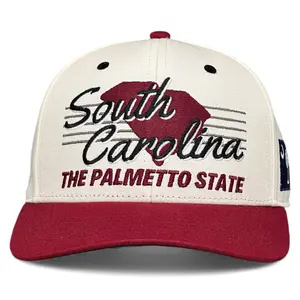 South Carolina Snapback - The Willy B (Cream/Garnet)