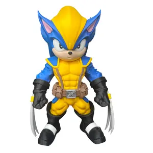 Sonic Wolverine - Inspired 3D Printed Collectible