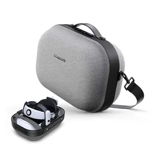 BOBOVR C3 Carrying Case: 3-in-1 Storage, Display Stand, Desktop Organizer, Hard Travel Case, Compatible with Meta Quest 3 & 3S