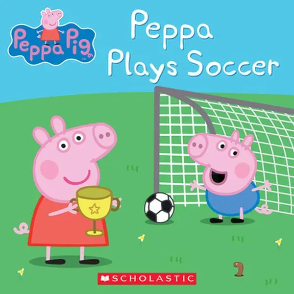 Peppa Plays Soccer (Peppa Pig) -- Scholastic - Paperback