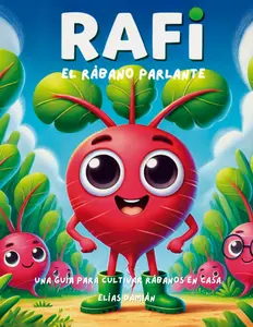 Rafi, el rábano parlante: Una guía para cultivar rábanos en casa (Spanish Edition)