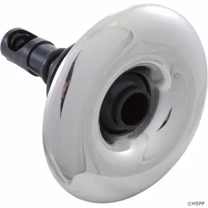 212 MAIN Rising Dragon Thread-In Fit Stainless Steel Jet - 3 in., Scallop Face, Directional Flow, Black, Internal Stainless Jet Design