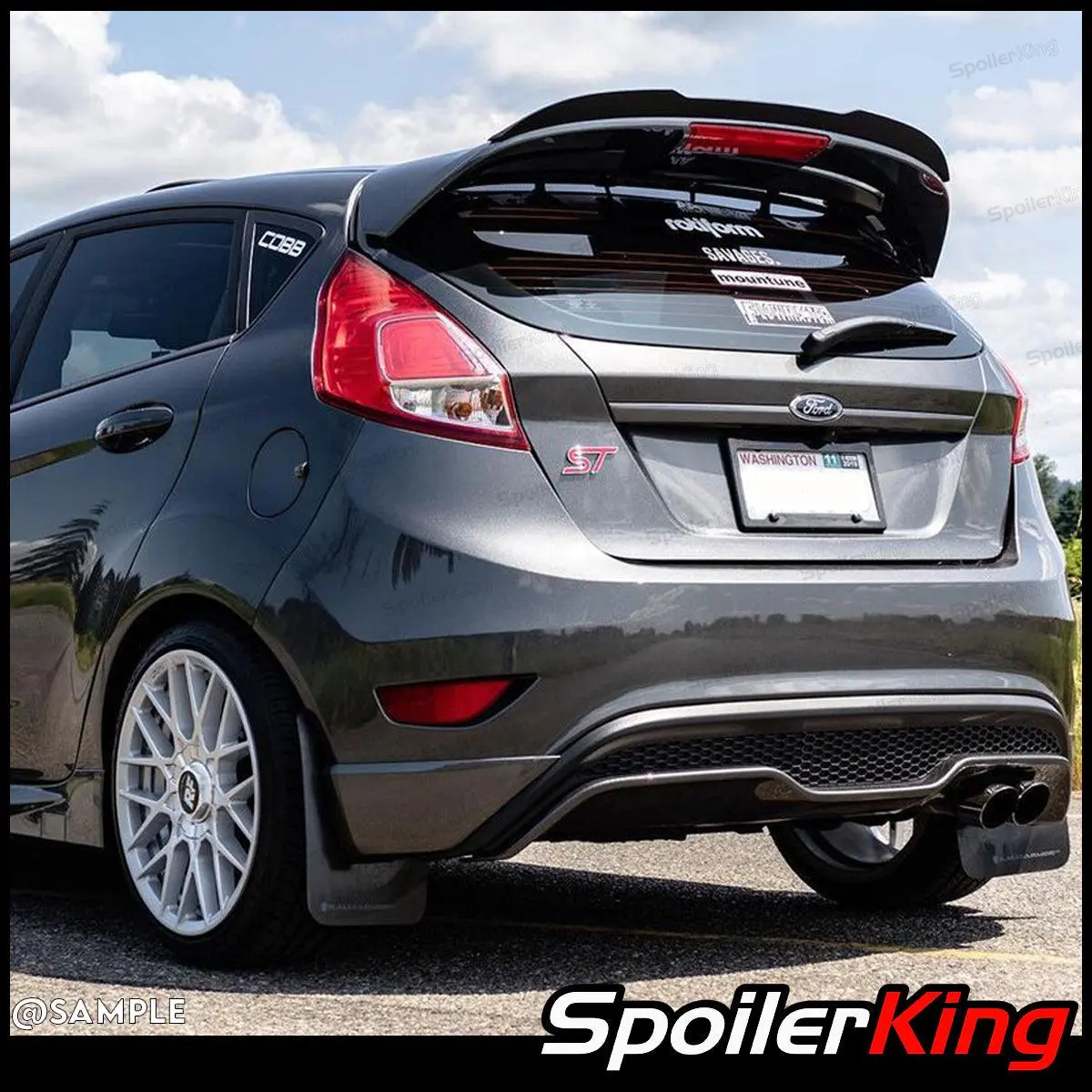Ford Fiesta Hatchback (ST) 2011-2019 Factory Spoiler Extension (284QC)