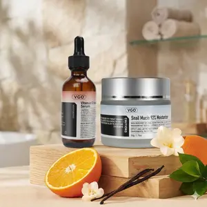 VGO Daily Face Essentials – Serum & Snail Mucin Moisturizer