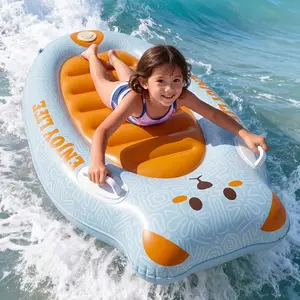 Inflatable Surfboard Portable Kids Lightweight Kickboard, Water Sports Learning Float Board, Toy Gift, Fun Swimming Aid