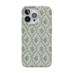 Casely iPhone 15 Pro Max Case | Sage Tapestry | Floral Vines | Compatible with MagSafe | Classic Ultra Thin Design