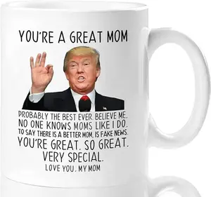 Christmas Gifts for Mom, You're A Great Mom Coffee Mug, Mom Birthday Gifts from Daughter Son, Valentines Day Gifts