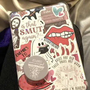 Bookish Sticker, 170pcs/set Waterproof Holographic Decals, Funny Stickers, Perfect Gift for Book Lovers, Matte Finish Sticker for Kindle, Books, Water Bottles, Laptops, Stickers Kit