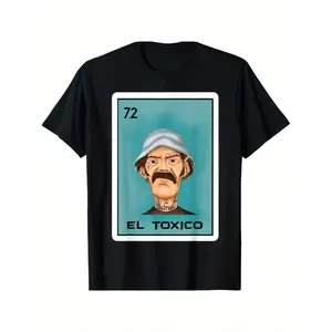 El Toxico Card Mexican Lottery T shirt