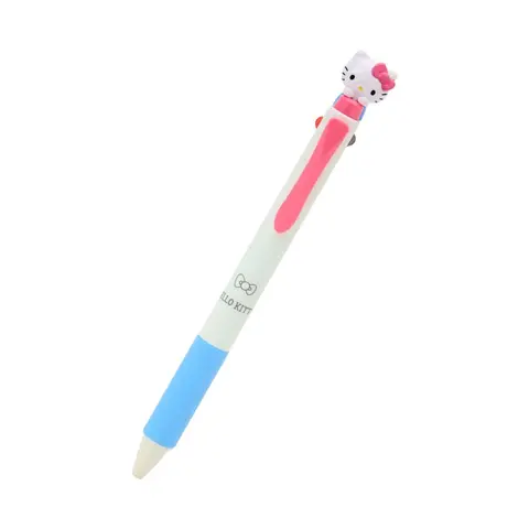 Pentel EnerGel Hello Kitty Character Mascot Retractable Pen, 2-Color Fine Point Retractable, 0.5mm, Approx. 6.4", Comfortable Smooth Writing Pen for Homework, Journaling (Office Stationery)
