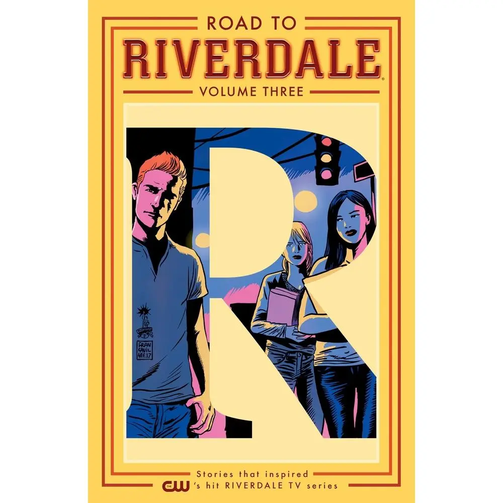 Used CW Paperback Edition Book - Road to Riverdale Vol. 3 by Mark Waid, English Language Literature, Archie Comics Stories Inspired by Hit TV Series, for Riverdale Fans, Novel