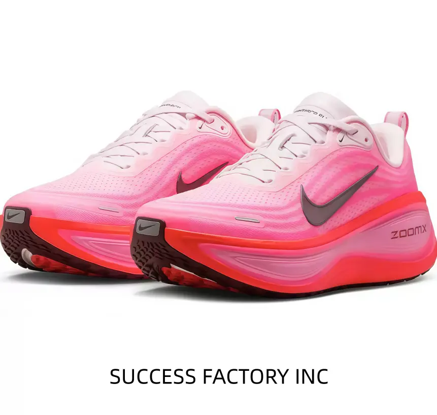 Vibrant Pink Performance Running Shoes with Full-Length ZoomX Foam & Breathable Engineered Mesh – Built for Long-Distance Comfort, Daily Training & Urban Exploration