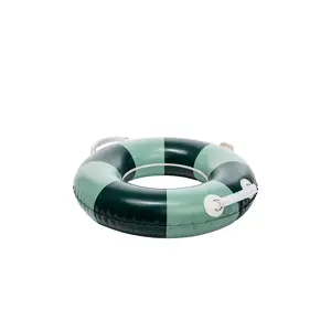 business & pleasure co. Small Pool Ring in Rivie Green