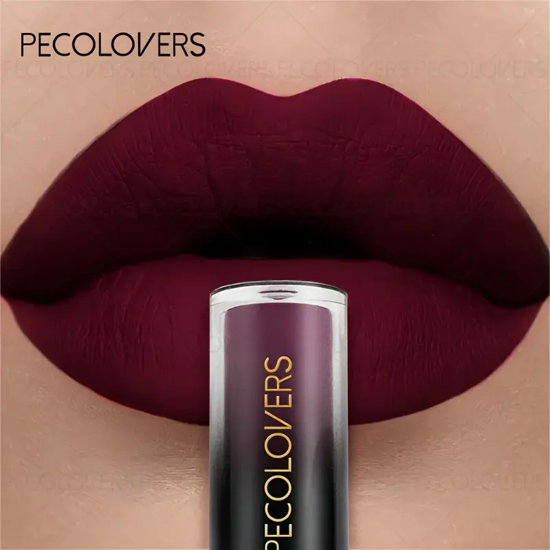 1-Count Creamy Velvet Matte Lip Gloss, Waterproof & Moisturizing, Smooth Hydrating Lip Color, Long-Lasting, Christmas Gift, Cosmetic, Lip Products Makeup