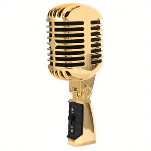 26/5000 Professional retro classic wired dynamic microphone, suitable for live performances and karaoke