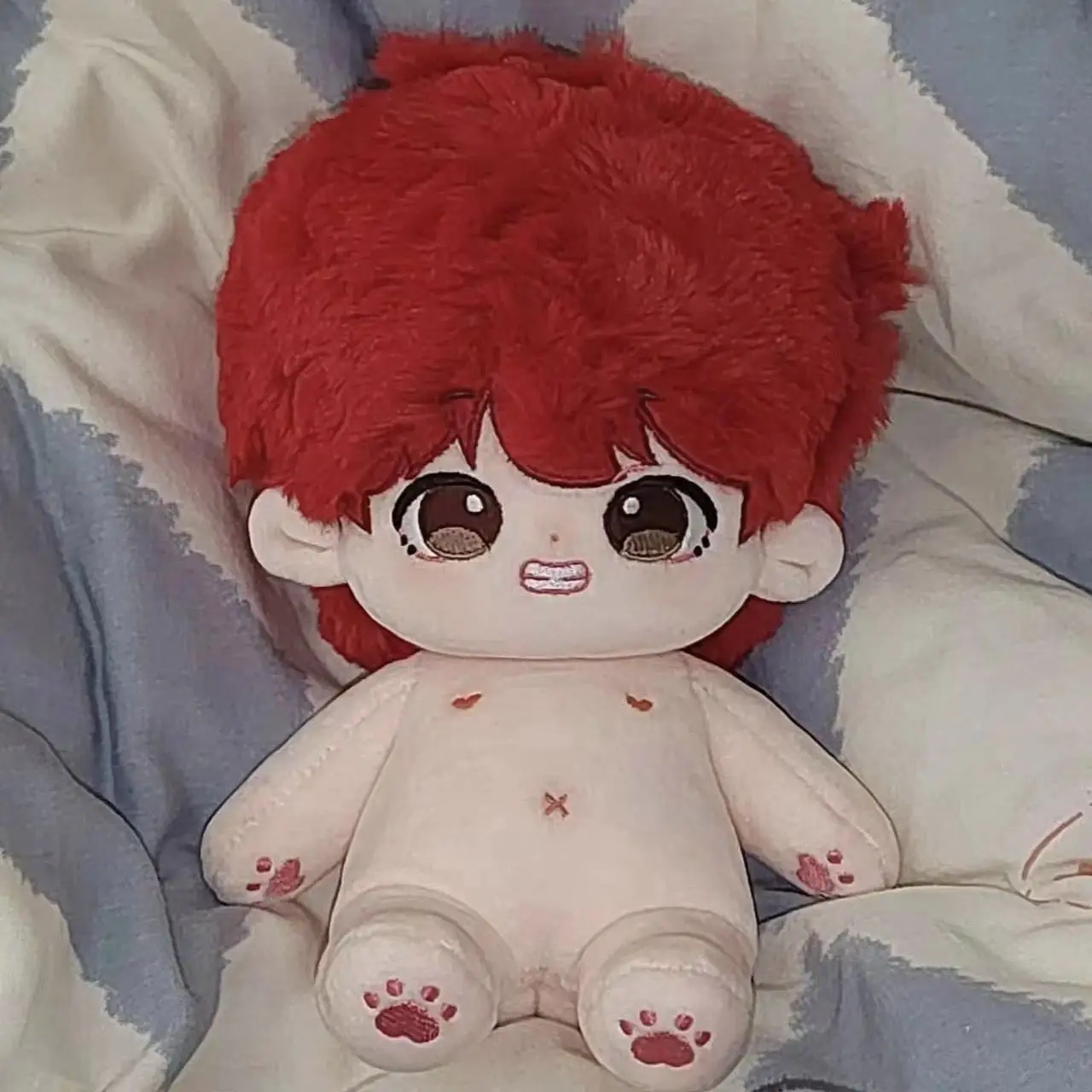 20cm Kim Tae-hyung Cosplay Stuffed Plush Doll, Handsome Boy Toy for Fan Collection, Ideal Birthday Gift for Kids Friends