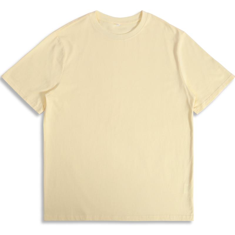 Custom-Made 100% Cotton Short-Sleeve T-Shirt Comfortable Casual Crew Neck Tee Freely Designed Pattern Streetwear