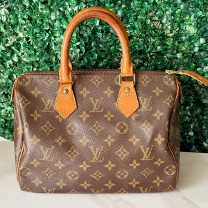 Pre-owned Louis Vuitton FINAL SALE Tote Bags PRELOVED Monogram Speedy 25