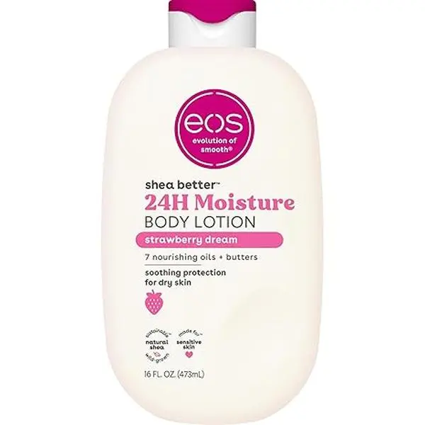 Shea Better Body Lotion- Strawberry Dream, with Natural Shea, 16 fl oz
