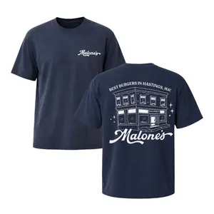 Malone's Bar Off Campus Unisex T-Shirt, Briar U Hockey Romance Tee, Best Burgers Hastings MA, Bookish Gift
