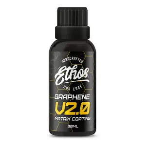Ethos Graphene Matrix Coating V2.0 - 30ml Handcrafted Car Care Formula for Long-Lasting Protection & Easy Application