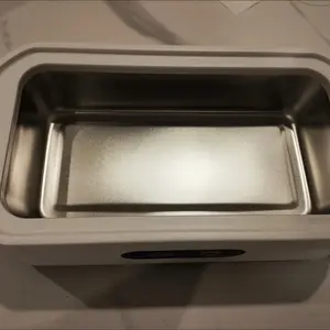 Ultrasonic Cleaner with 304 Stainless Steel Tank, 5 Timer Settings, Deep Cleaning Device for Jewelry, Glasses, Watches, Dentures, Retainers, Coins & Small Metal Parts