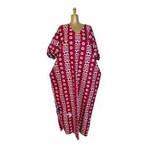 CHIKA V NECK BUBU DRESS