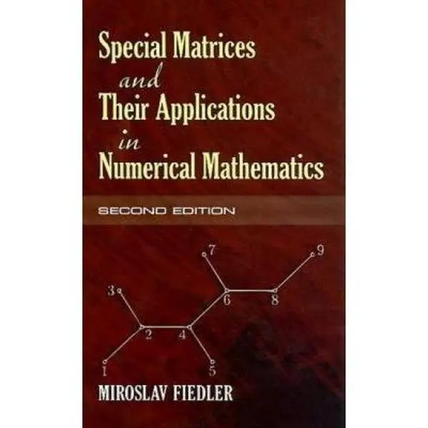 Used Special Matrices and Their Applications in Numerical Mathematics - Miroslav Fiedler English Paperback Books