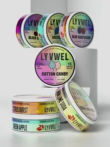LyvWel Upper Energy Deckys 3 or 5 or 7 Cans 125mg Caffeine Pouches Zero Sugar Extreme Energy Boost 1875mg per Jar Variety Pack 7 Flavors Including Cotton Candy Beverage Natural Beverage