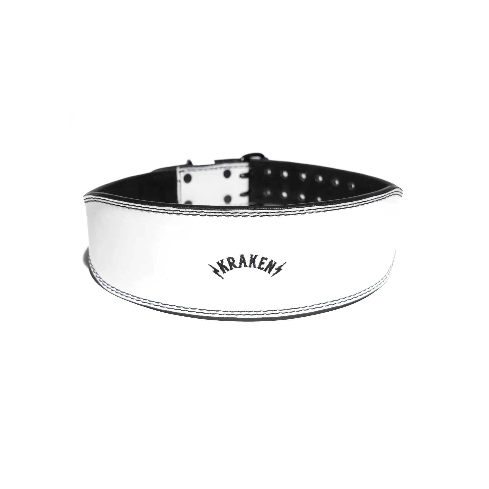 White Lifting Belt - 7MM