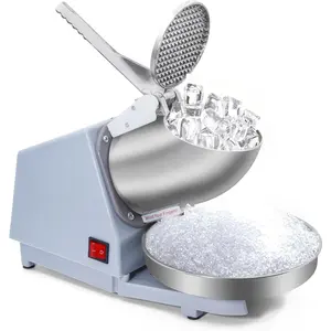 Shaved Ice Machine, Electric Ice  Machine with Stainless Steel ,  Snow Cone Machine for  Kitchen, High Speed Shave Ice Machines for Slushies, Margaritas, Smoothies