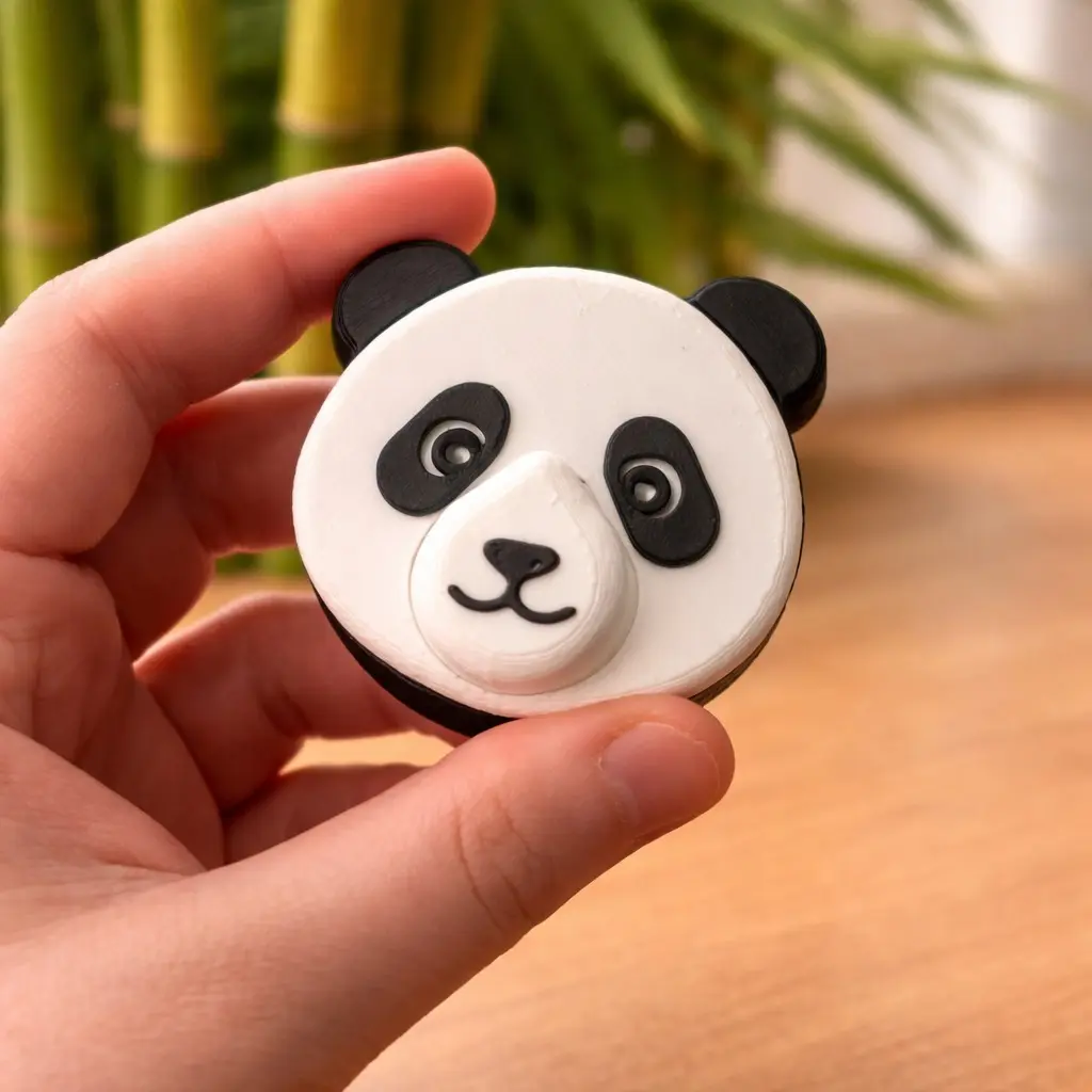 Panda Fidget Clicker | Kawaii Desk Toy for Anxiety, ADHD Focus