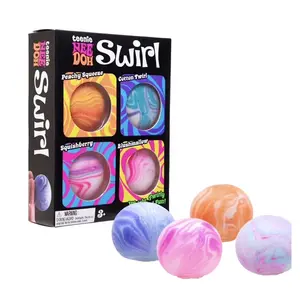 [US SELLER] Needoh - Swirl [FAST SHIPPING] Water Drop Squeeze Toy (Colors May Vary) Stylish Sensory Stress Relief Ball [100% AUTHENTIC]