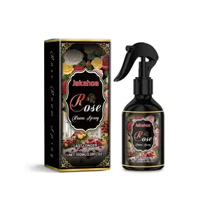 Jakehoe Rose Scented Indoor Spray Long-lasting Fragrance for Bedroom Indoor Spray Deodorizing Air Freshener