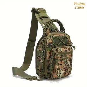 2026 New Unisex Tactical EDC Crossbody Fanny Pack with 1000D Fabric, Crossbody Straps, MOLLE System, Multiple Pockets & Adjustable Fit, Durable Outdoor Hiking Shoulder Messenger Bag summerwins summerwins
