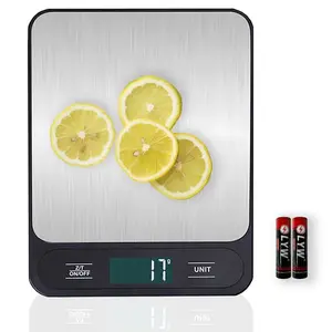 Food Scale,Digital Kitchen Scale,Weight in Grams and Ounces for Baking, Cooking, and Meal Prep,6 Units with Tare Function,LCD Display,11lb,Scale for Food