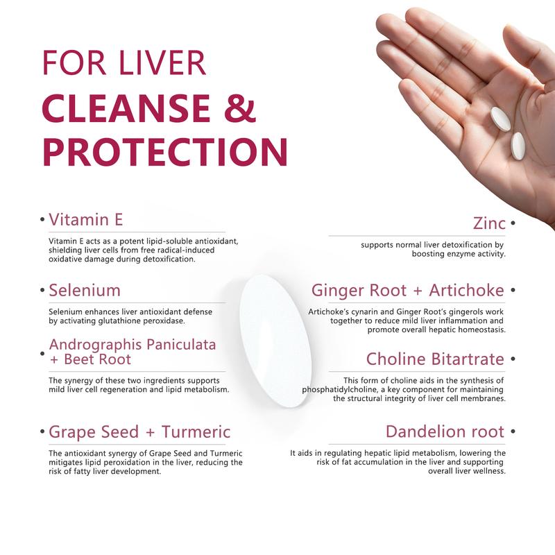 VORDLIFE Milk Thistle Liver Detox & Colon Cleanse, Natural Liver Health Support with Dandelion & Turmeric | Antioxidant & Metabolism Support with Zinc & Selenium | 60 Tablets, 30-Day Supply