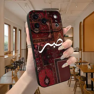 An Islamic-style decorative pattern phone case, TPU shockproof full protection case, suitable for iPhone 17/16/15/14/13/12/11 PRO MAX PLUS AIR E XS and PROMAX MINI, an ideal gift for friends and family, MS2555