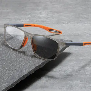 Caterside Photochromic Blue Light Blocking Reading Glasses, Ultra-Light Tr90 Frame, Spring Hinge Design, Unisex Indoor Outdoor Use