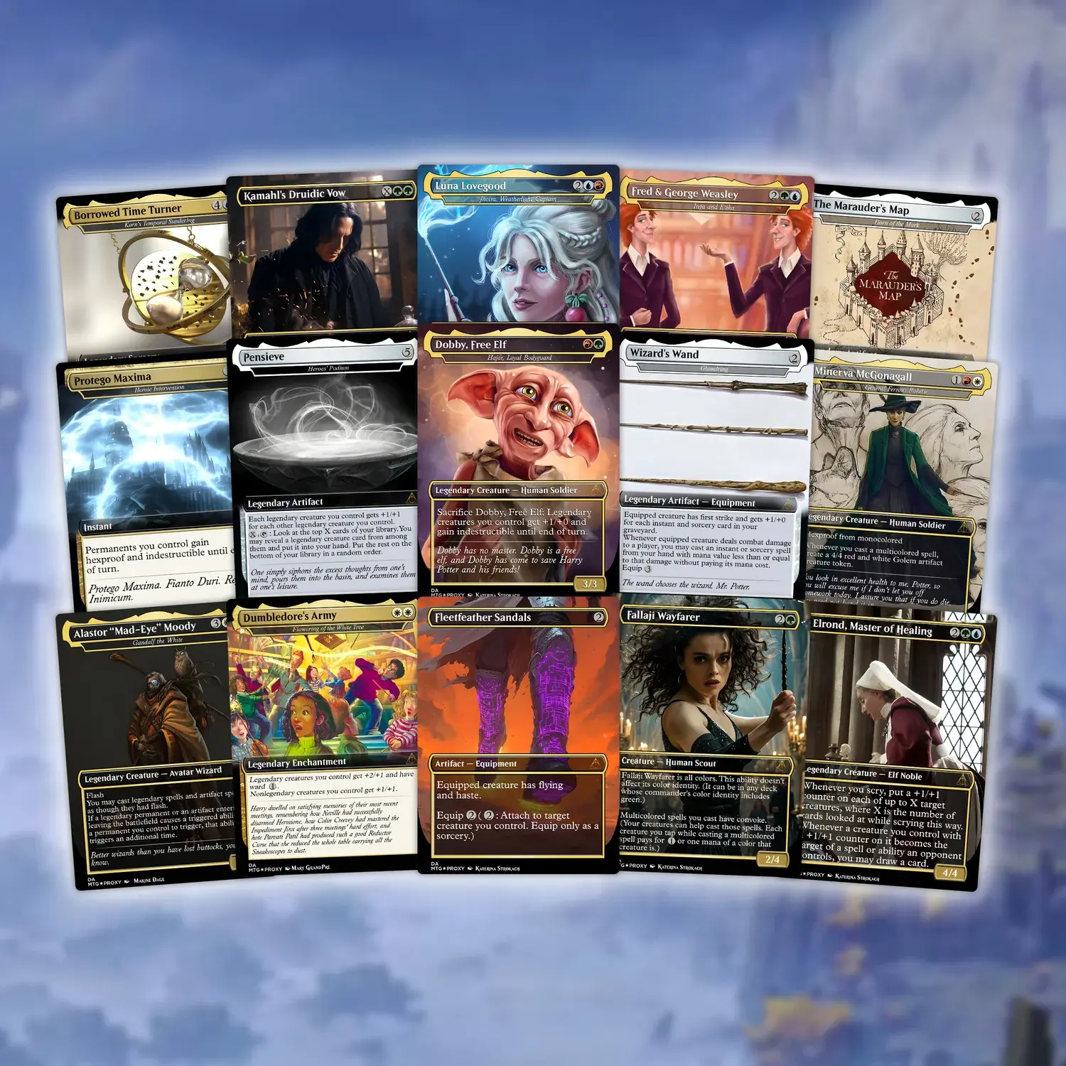 mtg harry potter commander deck FINAL FANTASY main image 0