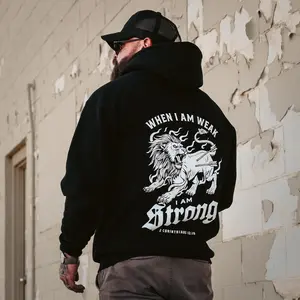 Strength In Weakness Pullover Hoodie