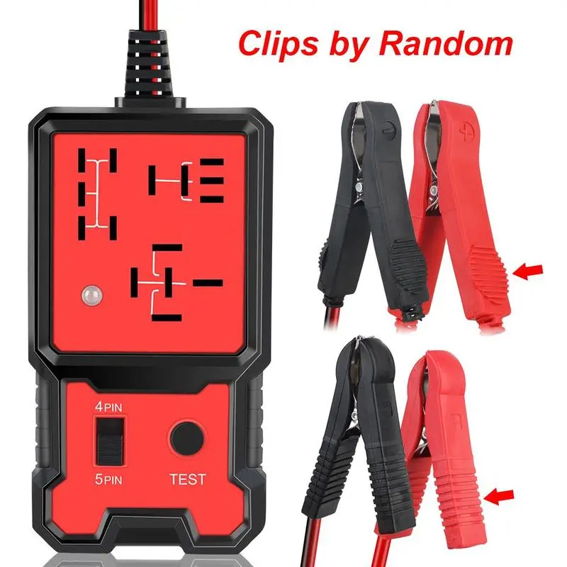 Portable Car Automotive Circuit Tester with LED Indicator Durable OBD Battery Diagnostic Checker Tool for Mechanics & DIY Owners